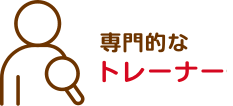専門的なトレーナー